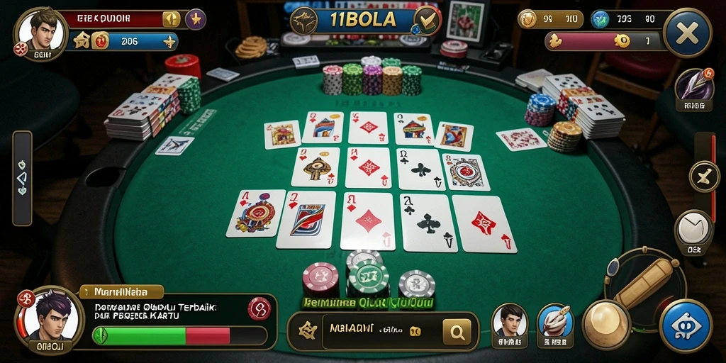 Screenshot gameplay QiuQiu di 11BOLA yang menarik.