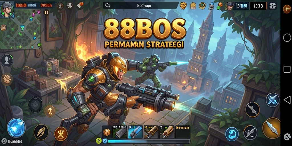 Screenshot gameplay menampilkan strategi seru di 88BOS.