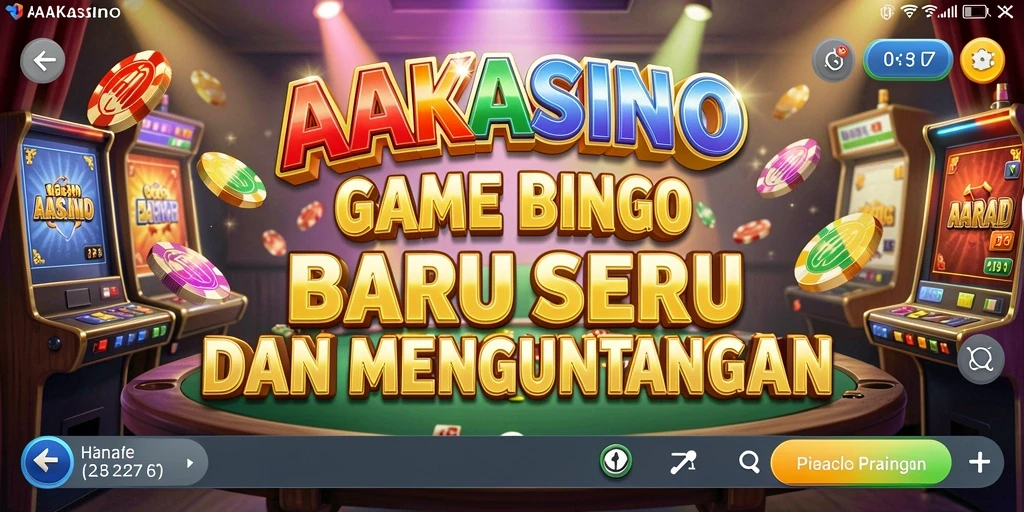 Screenshot gameplay AAKASINO yang menampilkan keseruan permainan Bingo.
