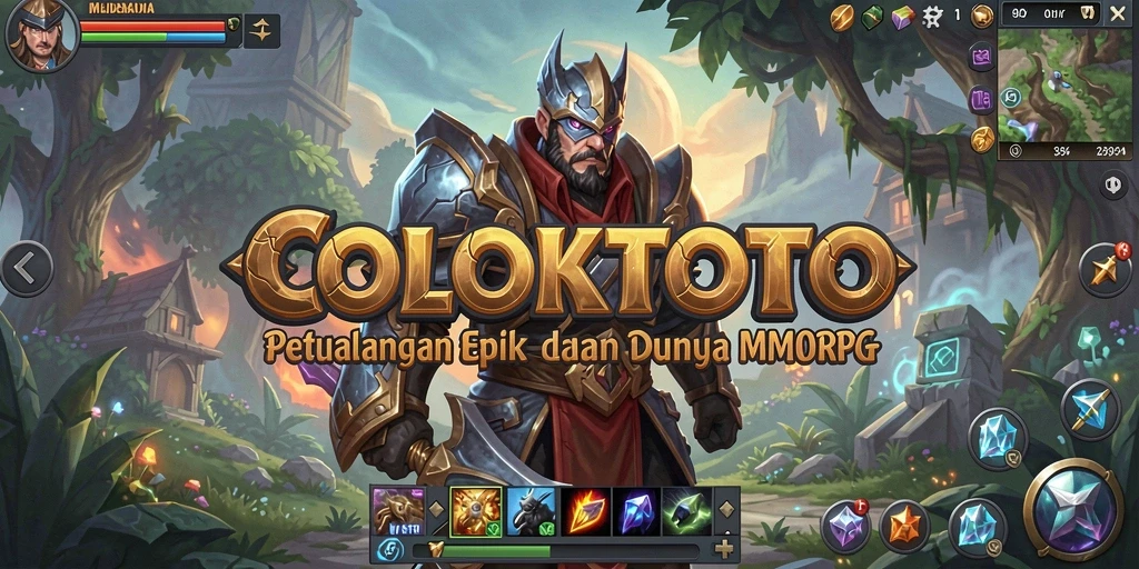 Tampilan gameplay COLOKTOTO yang seru dan mendebarkan dalam dunia MMORPG.