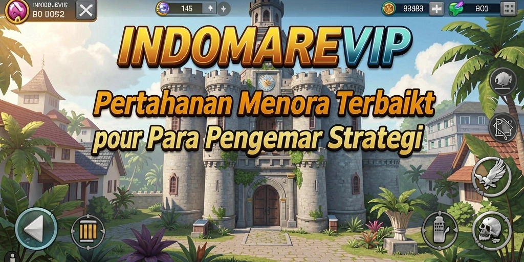 Tampilan gameplay Tower Defense yang menegangkan dan strategis.