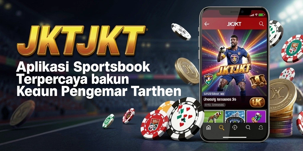 Tampilan antarmuka aplikasi Sportsbook JKTJKT yang informatif dan menarik.