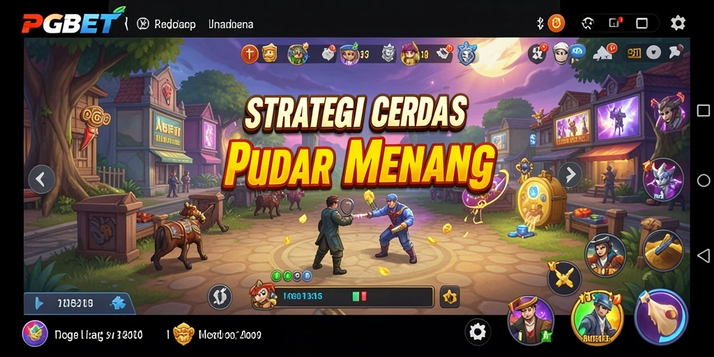 Screenshot gameplay PGBET menampilkan aksi strategi yang intens.
